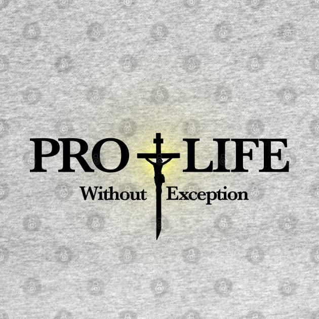 Pro Life Without Exception by BlackGrain